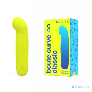 Bcute Curve Infinite Classic Vibrator - Citrus Yellow