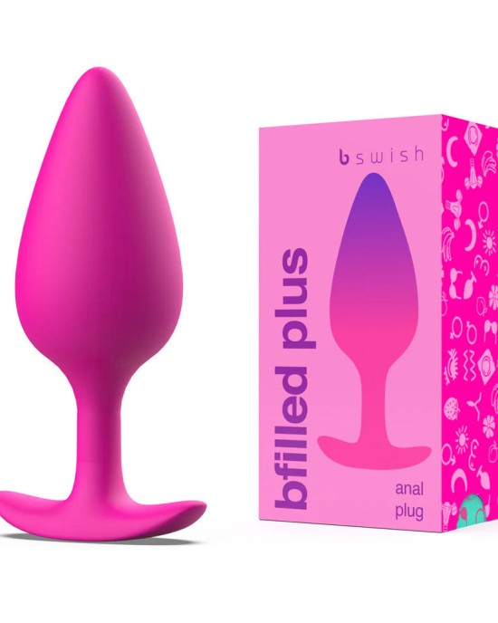 Bfilled Basic Plus - 4.5 Inch Butt Plug - Magenta