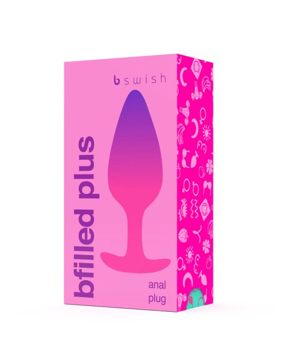 Bfilled Basic Plus - 4.5 Inch Butt Plug - Magenta