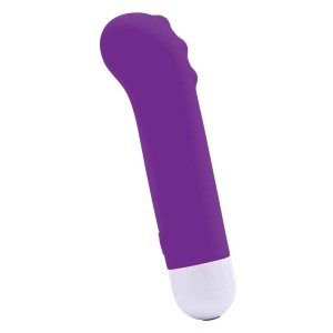 Bodywand Neon Dotted Mini G Vibe - Neon Purple