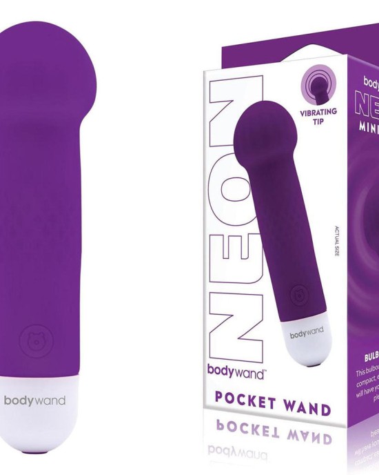 Bodywand Neon Mini Pocket Wand - Neon Purple