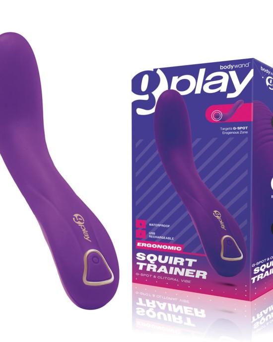 Bodywand G-Play Ergonomic Squirt Trainer Vibrator - Purple