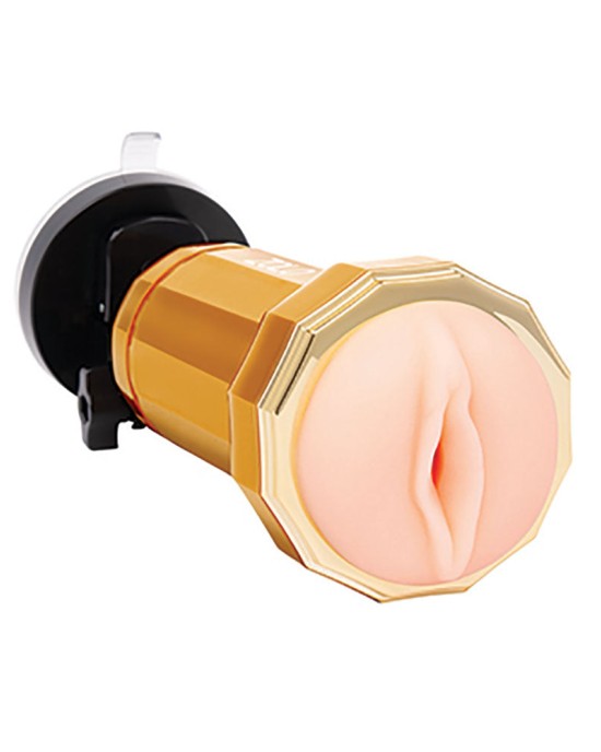 Zolo Vibrating Personal Trainer - Vagina Stroker with Suction Mount