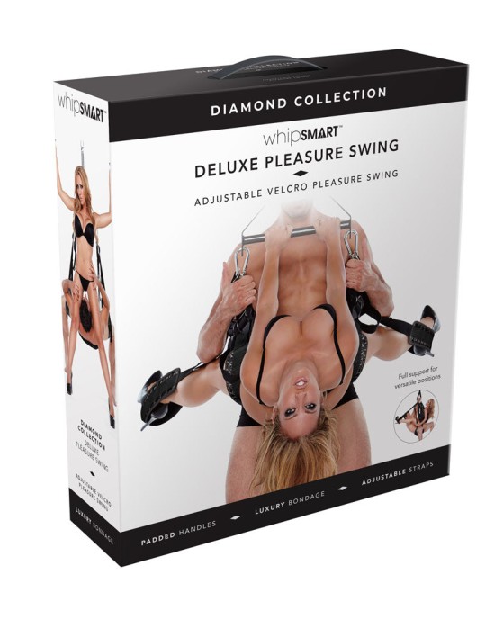 WhipSmart Diamond Deluxe Pleasure Swing - Black