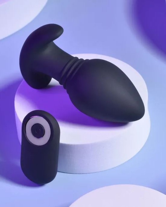 Playboy Pleasure Plug & Play - Vibrating Butt Plug with Wireless Remote