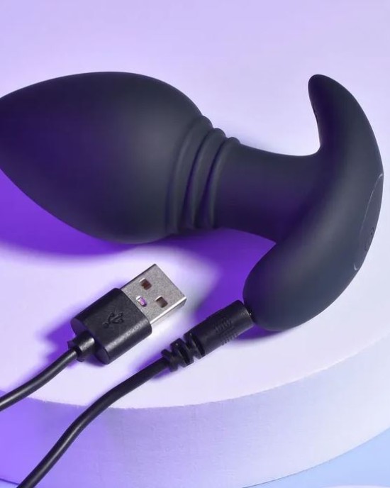 Playboy Pleasure Plug & Play - Vibrating Butt Plug with Wireless Remote