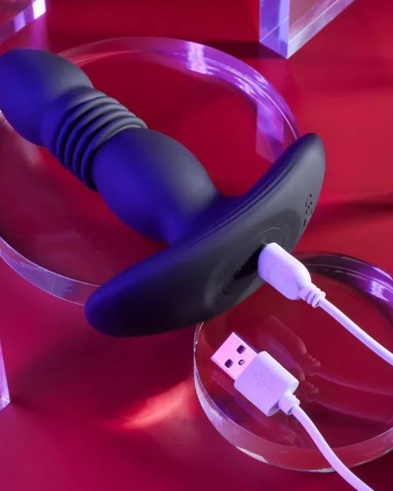 Playboy Pleasure Trust The Thrust - Thrusting Butt Plug with Wireless Remote