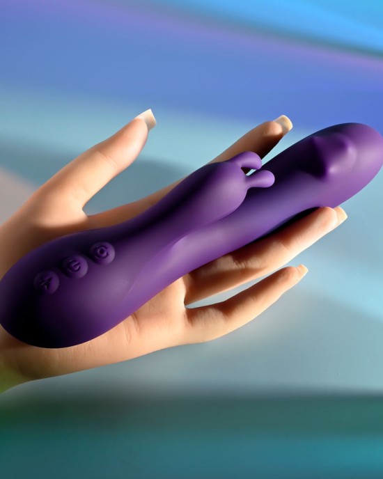 Playboy Pleasure On Repeat Rabbit Vibrator - Purple