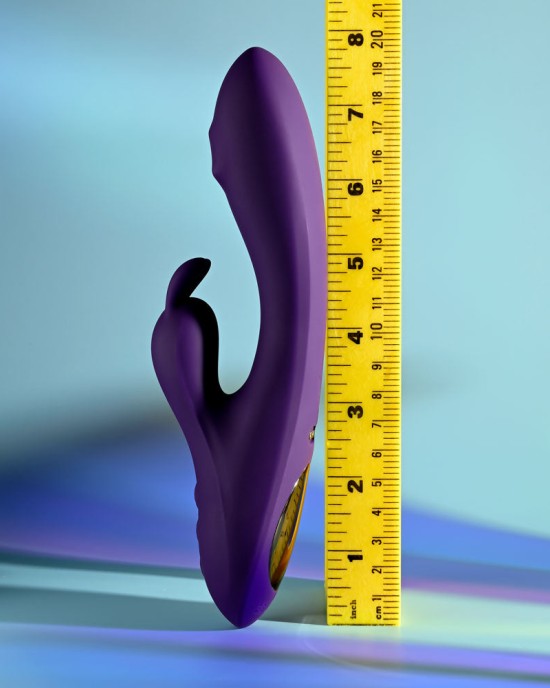 Playboy Pleasure On Repeat Rabbit Vibrator - Purple