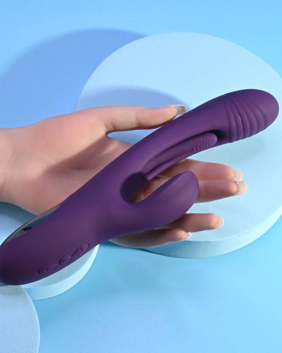 Playboy Pleasure The Thrill Rabbit Vibrator - Purple