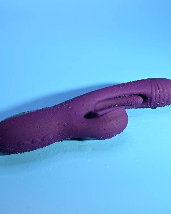 Playboy Pleasure The Thrill Rabbit Vibrator - Purple