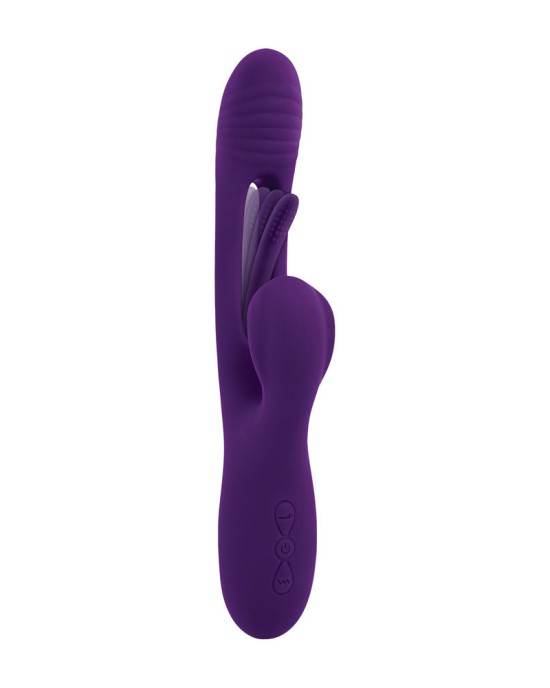 Playboy Pleasure The Thrill Rabbit Vibrator - Purple