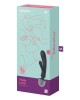 Satisfyer Triple Lover - Rabbit Vibrator and Massage Wand - Grey