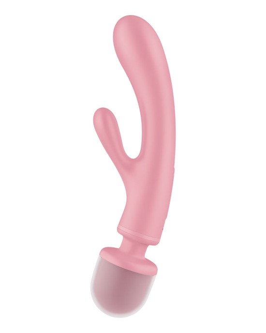 Satisfyer Top Secret - Rabbit Vibrator and Massage Wand - Pink