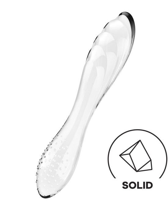 Satisfyer Dazzling Crystal 1 - Glass Dildo - Clear