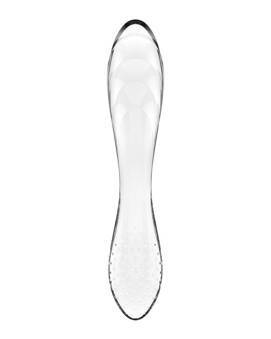 Satisfyer Dazzling Crystal 1 - Glass Dildo - Clear