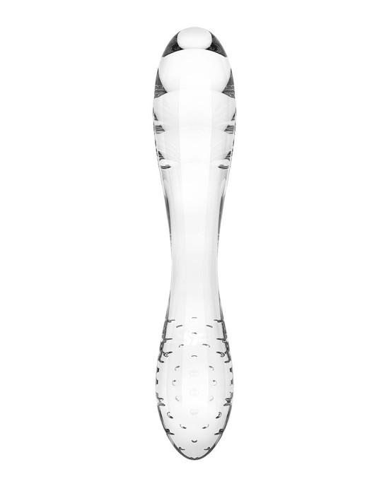 Satisfyer Dazzling Crystal 1 - Glass Dildo - Clear