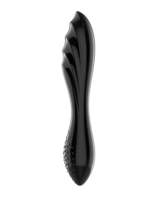 Satisfyer Dazzling Crystal 1 - Glass Dildo - Black