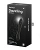 Satisfyer Dazzling Crystal 1 - Glass Dildo - Black