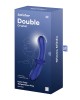 Satisfyer Double Crystal - Glass Double Ended Dildo - Blue