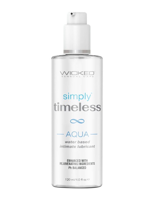 Wicked Simply Timeless Aqua Water Based Lubricant - 120ml