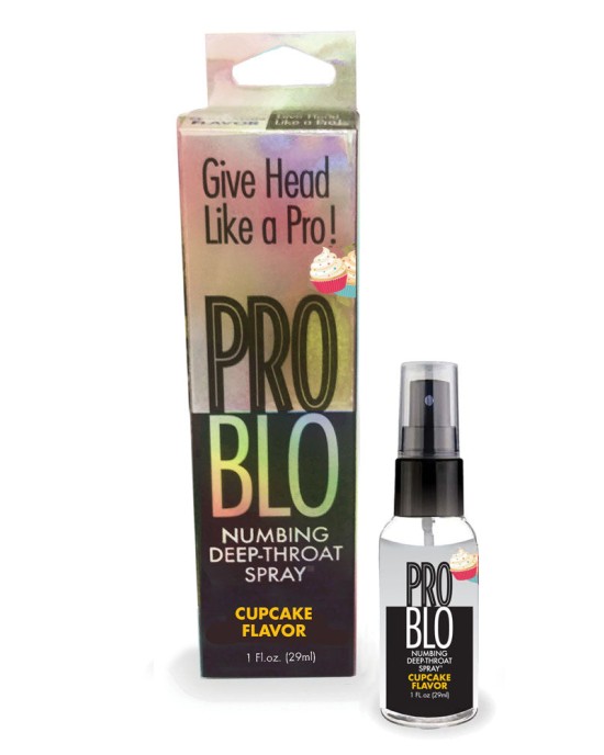 ProBlo Deep Throat Spray - Cupcake Flavoured - 30ml