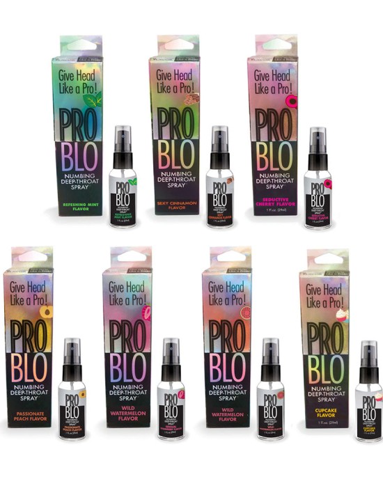 ProBlo Deep Throat Spray - Cupcake Flavoured - 30ml