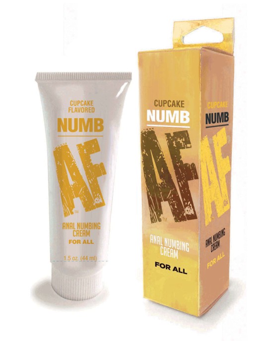 Numb AF - Cupcake Flavoured Anal Numbing Cream - 44ml