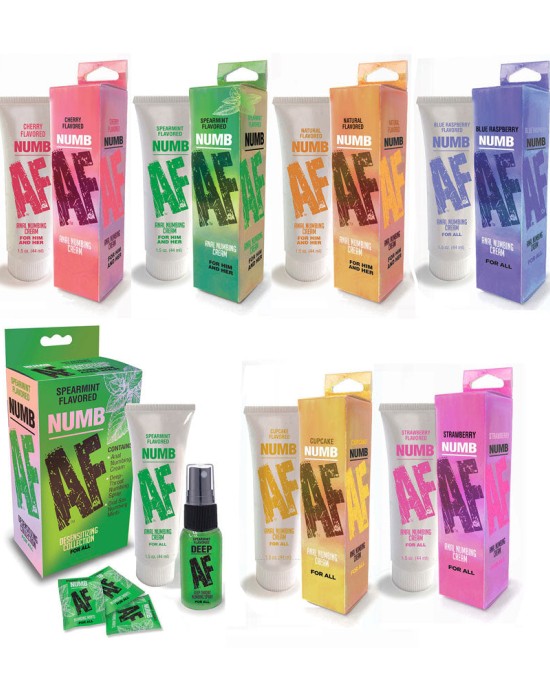 Numb AF - Cupcake Flavoured Anal Numbing Cream - 44ml