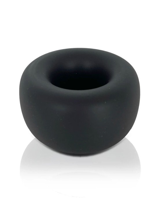 VERS Liquid Silicone Steel Motion Ball Stretcher Ring - Black