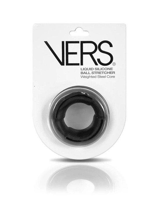 VERS Liquid Silicone Weight Steel Core Ball Stretcher - Black