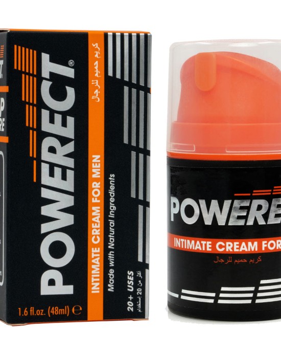 Powerect Intimate Cream - Enhancer Cream for Men - 48ml