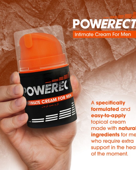 Powerect Intimate Cream - Enhancer Cream for Men - 48ml