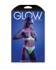 Glow Persuasive Open Cup Bra & Panty - M/L