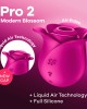 Satisfyer Pro 2 Modern Blossom - Air Pulse Rose Stimulator - Pink