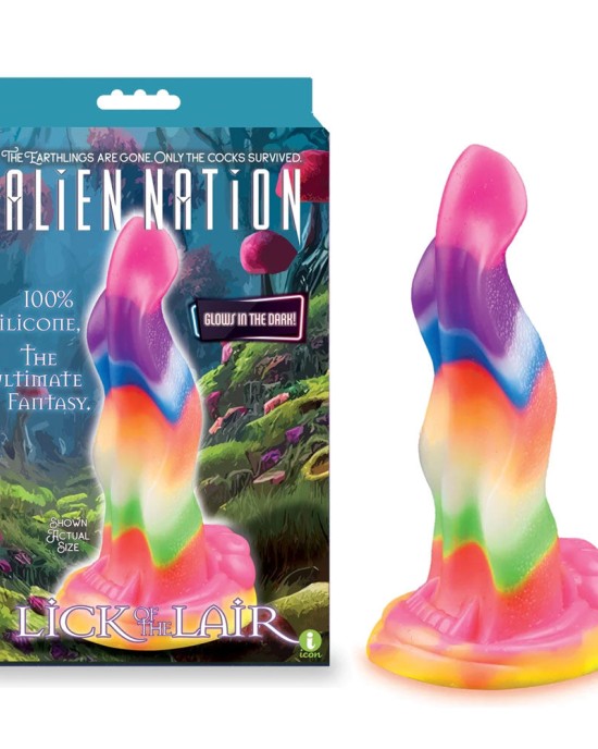 Alien Nation - Lick Of The Lair Glow Rainbow Fantasy Dong