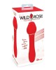 Wild Rose Suction Air Pulse Stimulator and Vibrator - Red