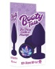 The 9's Booty Talk - Neon Leaf Butt Plug - Purple