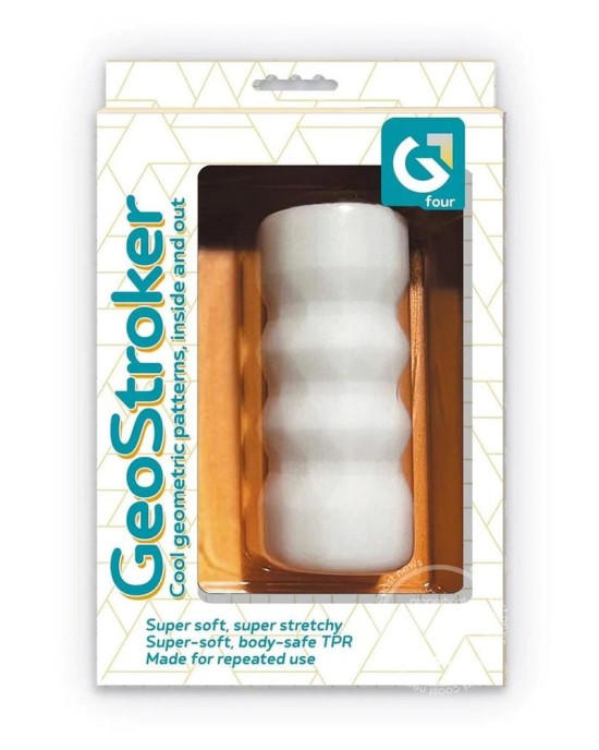 GeoStroker #4 - White Stroker