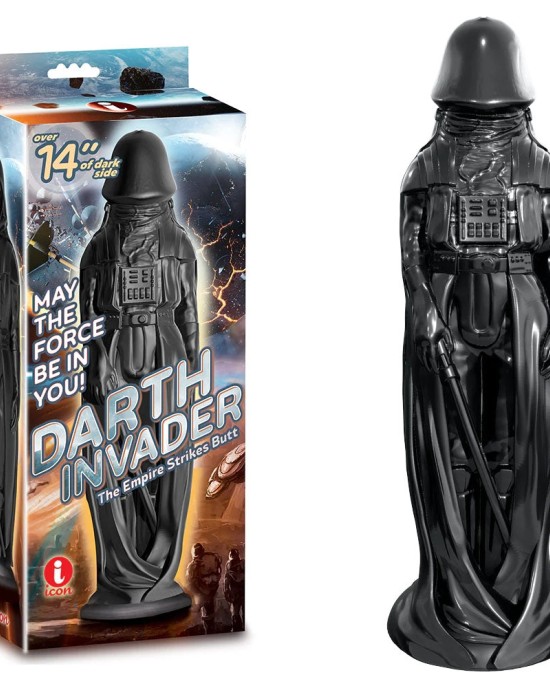 Darth Invader 14 Inch Dong - Black