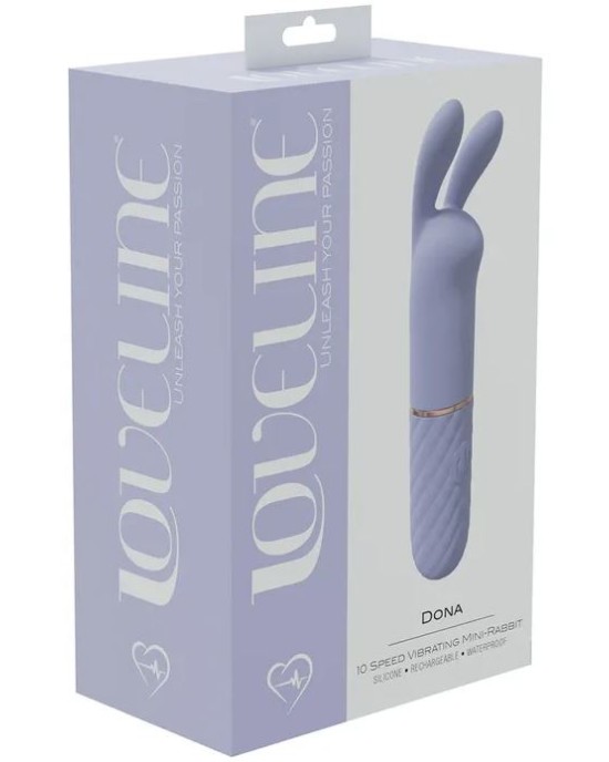 Loveline Dona Mini Vibrator - Lavender