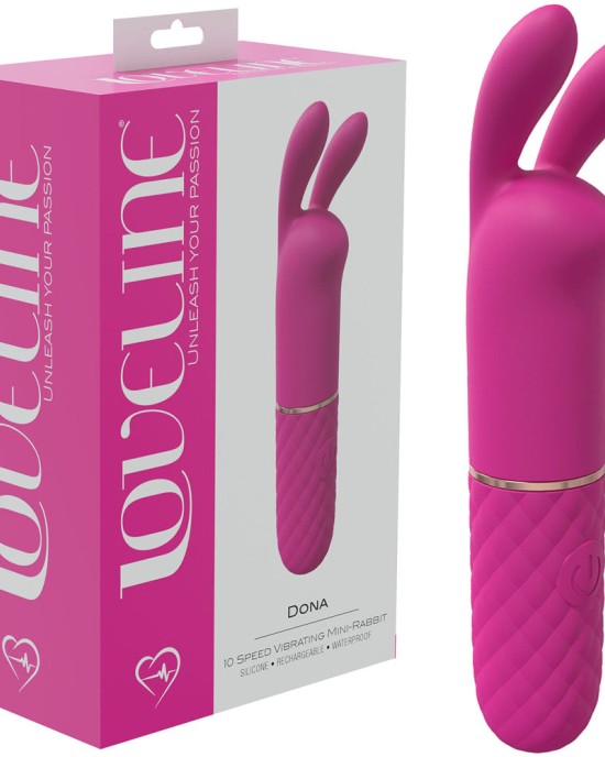 Loveline Dona Mini Vibrator - Pink