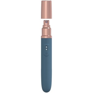 Loveline The Traveler - Vibrator with Lube Applicator - Blue