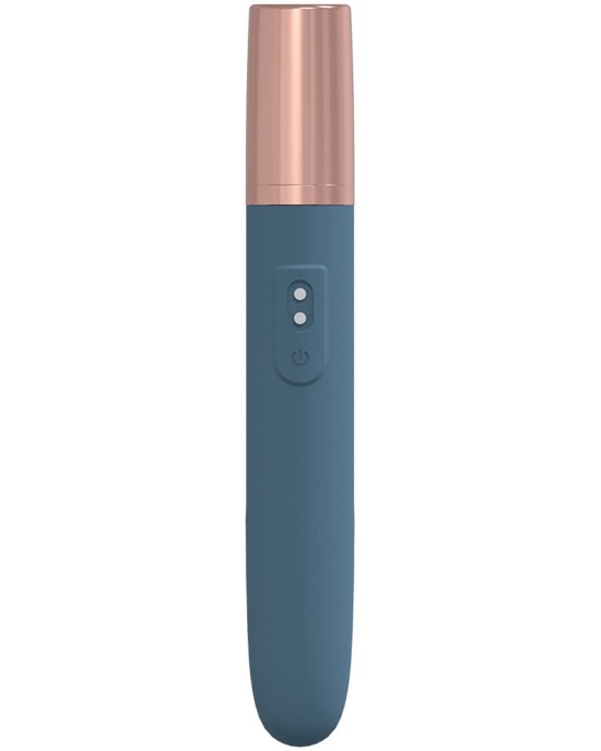 Loveline The Traveler - Vibrator with Lube Applicator - Blue