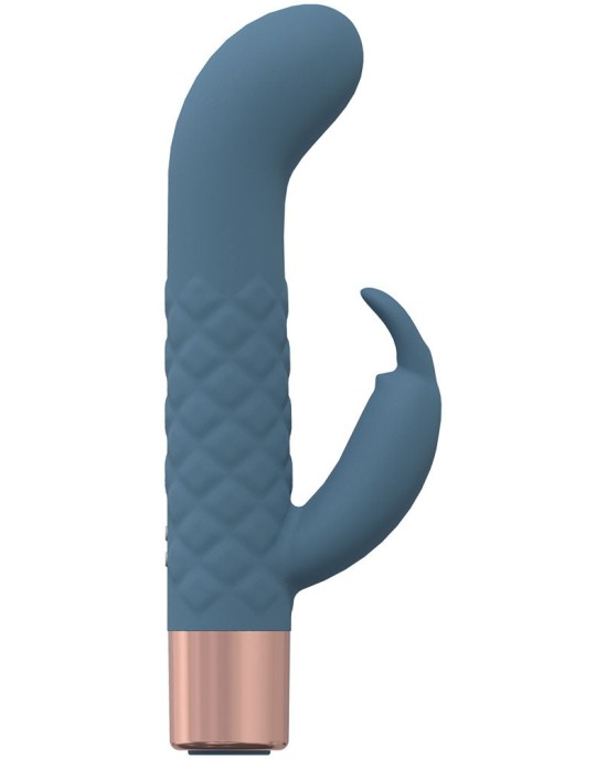 Loveline Devotion Rabbit Vibrator - Blue