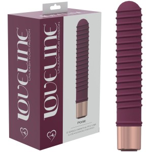 Loveline Poise mini Vibrator - Burgundy