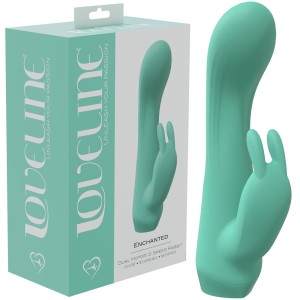 Loveline Enchanted Rabbit Vibrator - Green