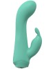 Loveline Enchanted Rabbit Vibrator - Green