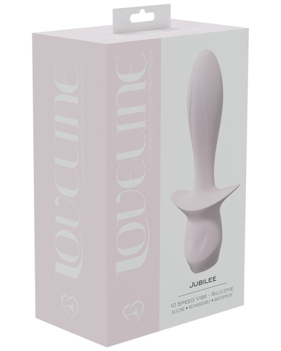 Loveline Jubilee Vibrating Anal Plug - Pink