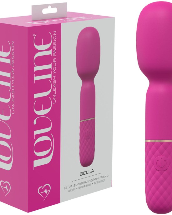 LoveLine Bella Mini Massage Wand - Pink